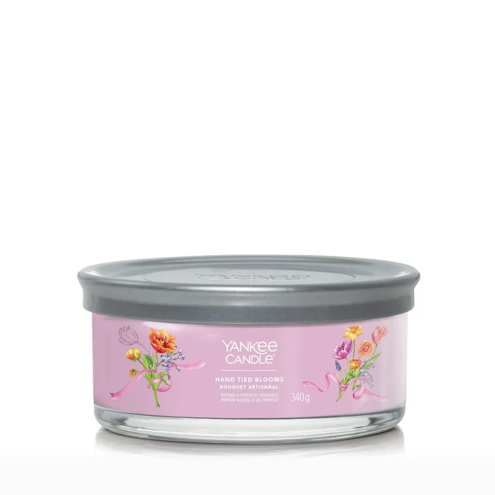 Yankee Candle - Hand Tied Blooms - Signature 5 Docht Multiwick Tumbler - 340g