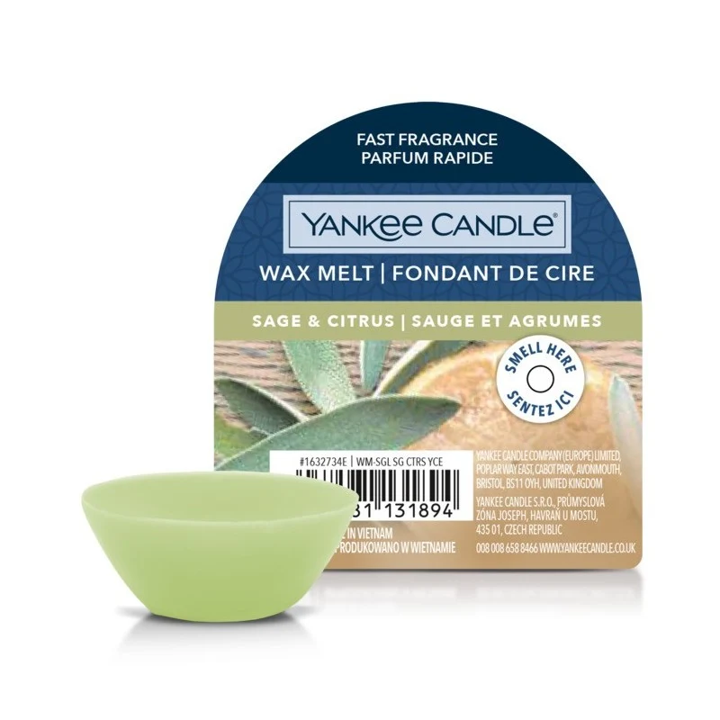 Yankee Candle - Sage & Citrus - Wax Melt - 22g