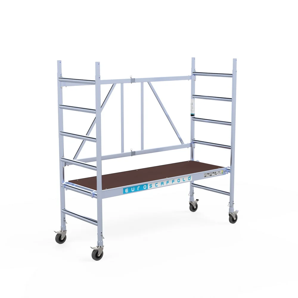 Zimmerfahrgerüst 75x190 – Arbeitshöhe 3 m – Leichtes & Stabiles Klappgerüst
