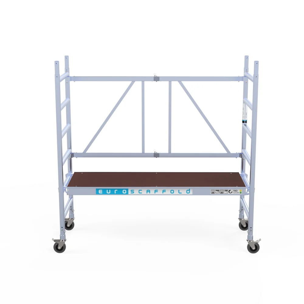 Zimmerfahrgerüst 75x190 – Arbeitshöhe 3 m – Leichtes & Stabiles Klappgerüst