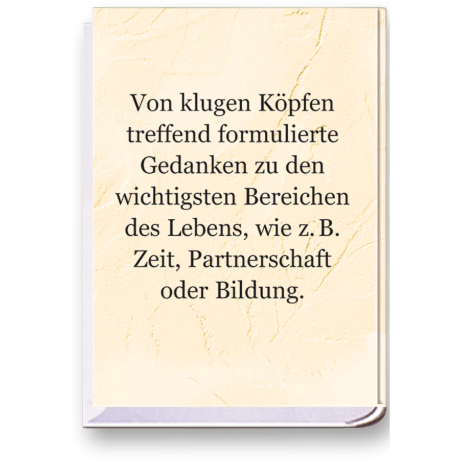 Zitate und Sprichwörter