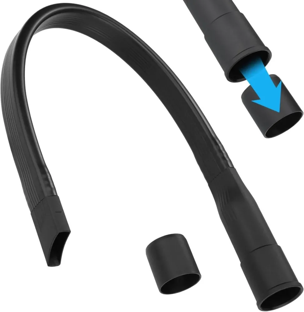 65cm Flexible Staubsauger Fugendüse Schwarz 35/32mm