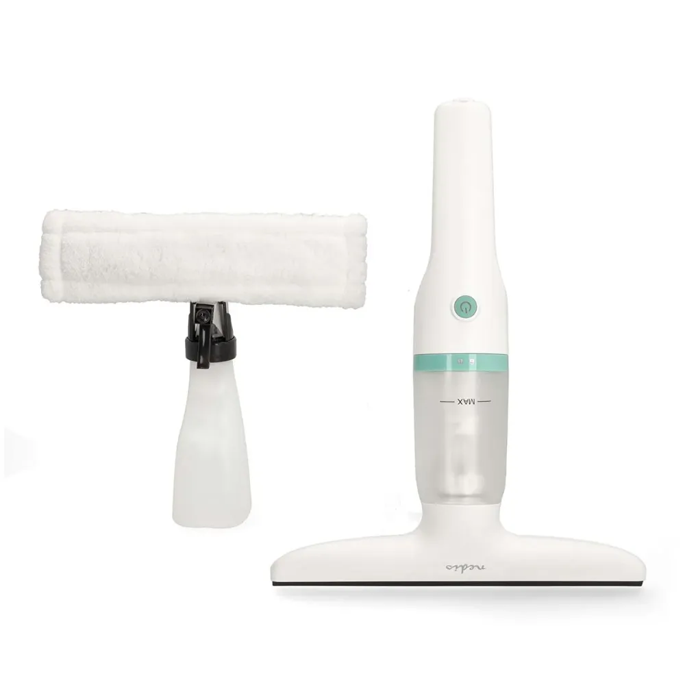 Fenster Staubsauger | 12 W | Kapazität Schmutzwassertank: 60 ml | Abnehmbarer Schmutzwassertank | Grün / Weiss