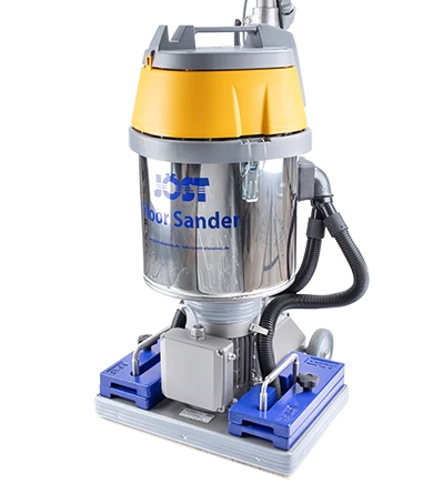 JÖST Bodenschleifmaschine – 335x485 mm Schleiffläche mit Staubsauger