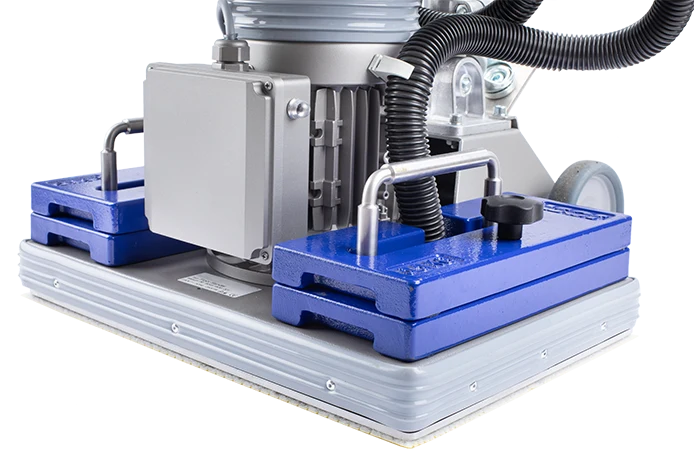 JÖST Bodenschleifmaschine – 335x485 mm Schleiffläche mit Staubsauger