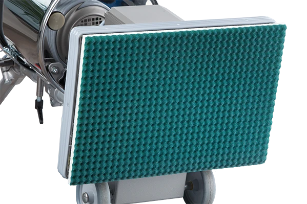 JÖST Bodenschleifmaschine – 335x485 mm Schleiffläche mit Staubsauger