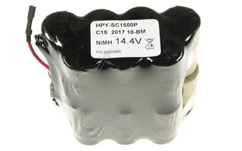Schwarzer Staubsauger 14,4 V Batterie+Decker PV1425N
