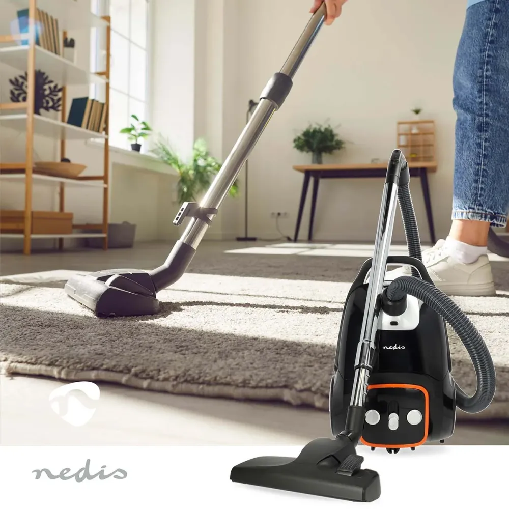 Staubsauger mit Beutel | Mit Beutel | 700 W | Staubkapazität: 3.0 l | Kombi-Bürste | Aktionsradius: 9.00 m | Steuerung Sta...