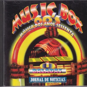 CD MUSIC BOX 60' #1 – MÚSICA DOS ANOS SESSENTA – USADO