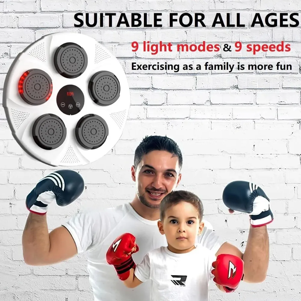 TAZZOR Music Boxing Machine Intelligente Musikboxmaschine Bluetooth - Schwarz