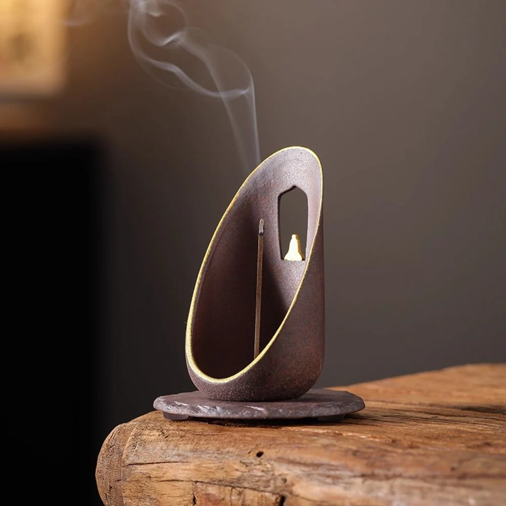 Zen Flow Ceramic Incense Holder Casa & Beyond