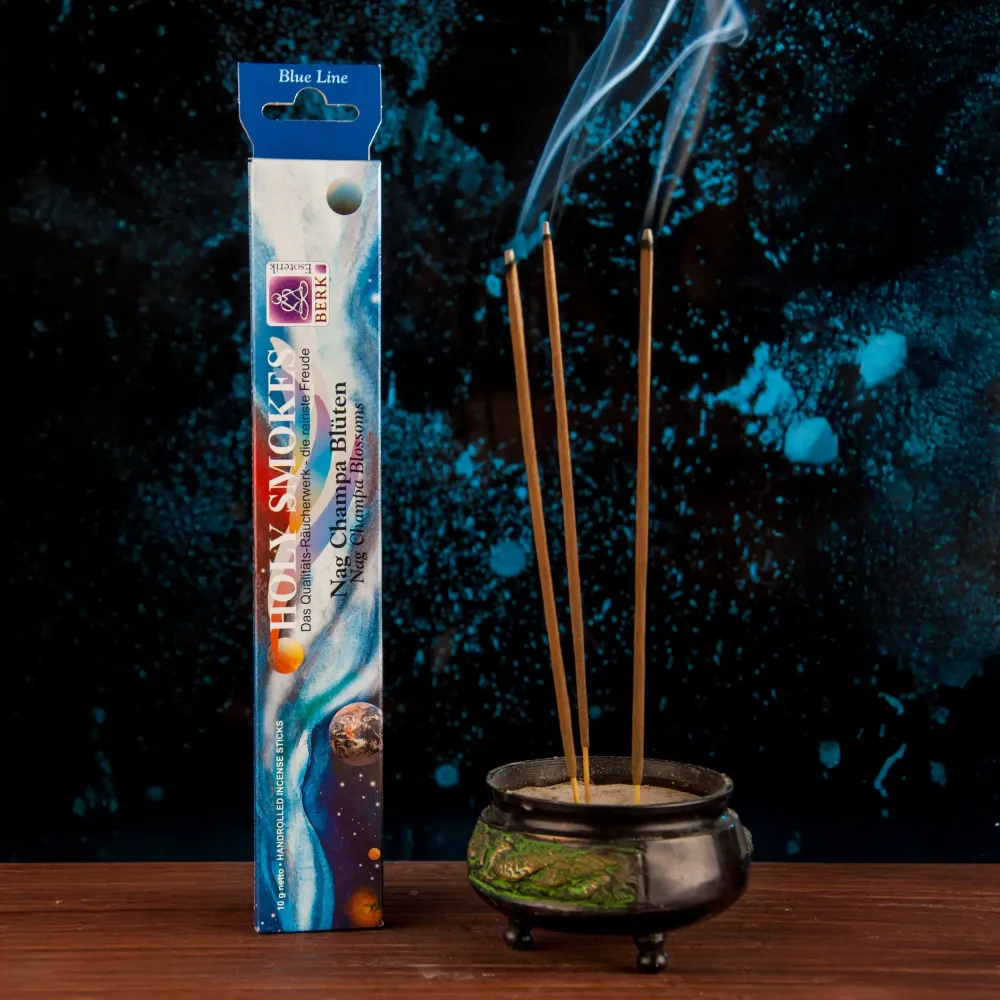Nag Champa Blüten - Blue Line