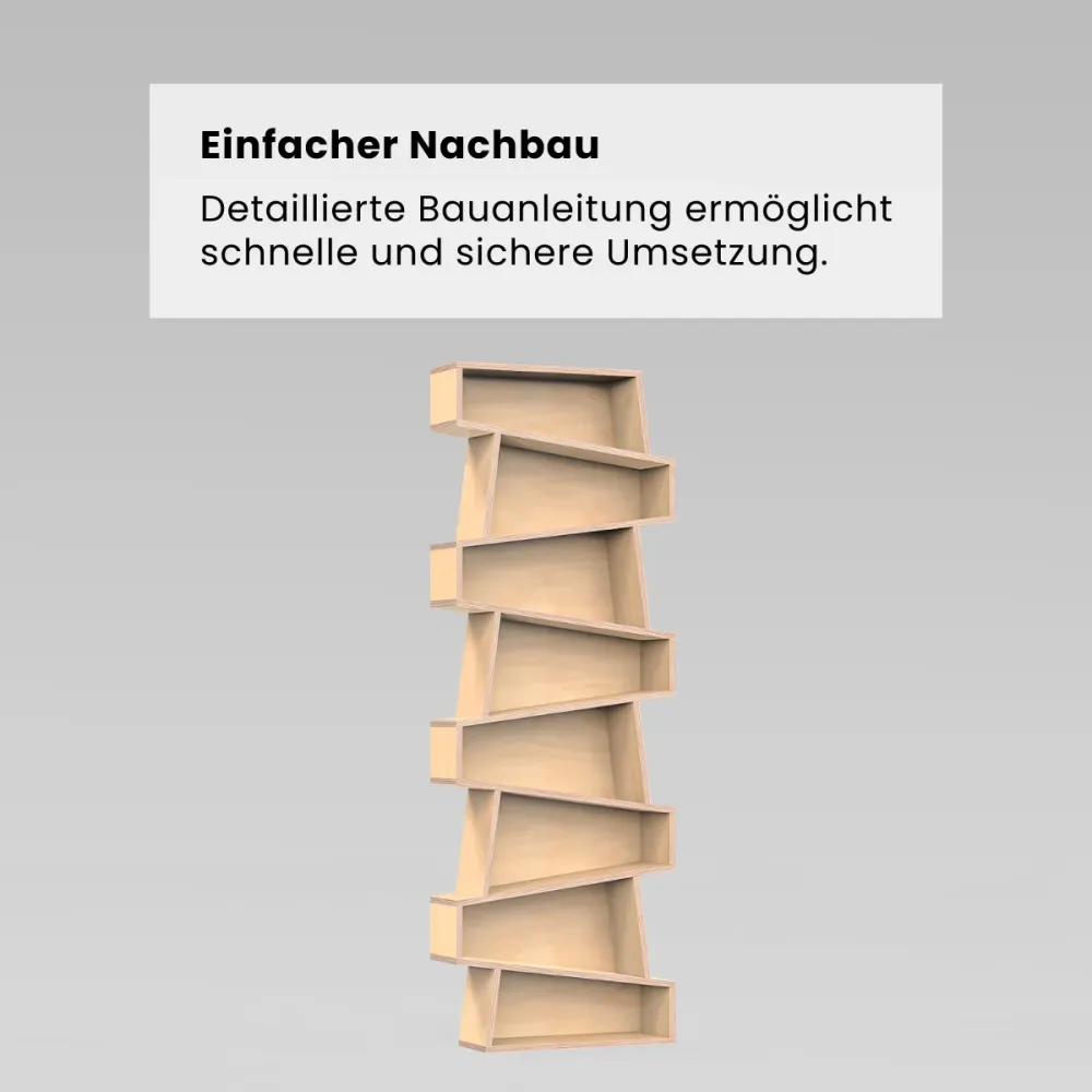 Bücherregal (Bauanleitung)