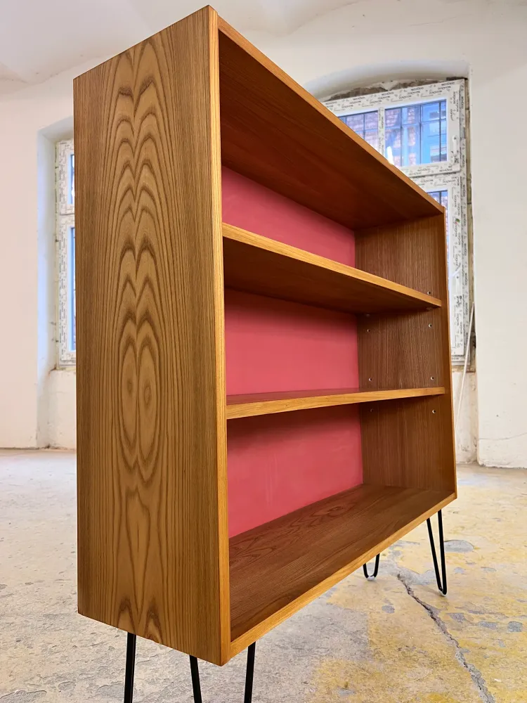 Bücherregal Typ 605 von Herbert Eilenberg für Hellerau