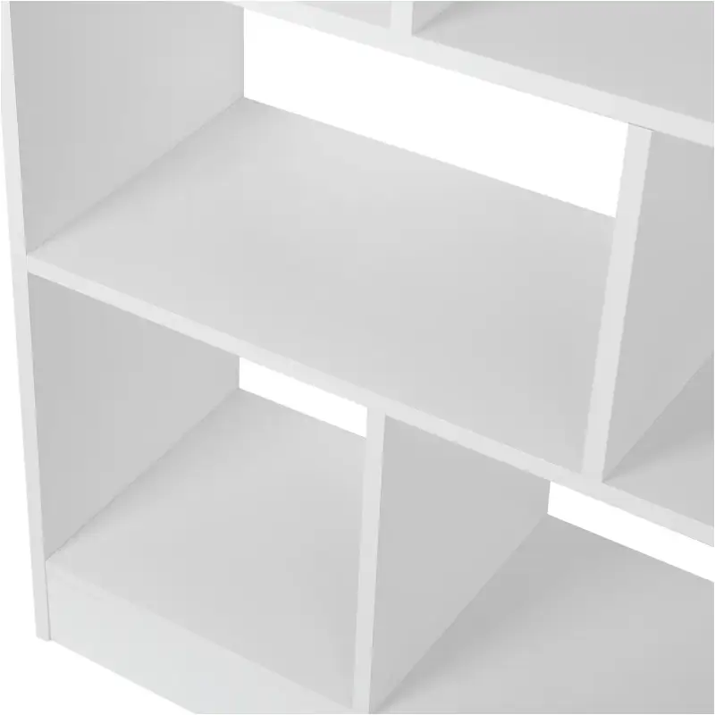 BukkitBow – Geräumiges offenes Bücherregal – 8 Fächer – Sicheres Design – Vielseitig einsetzbar – 97,5 x 30 x 100 cm