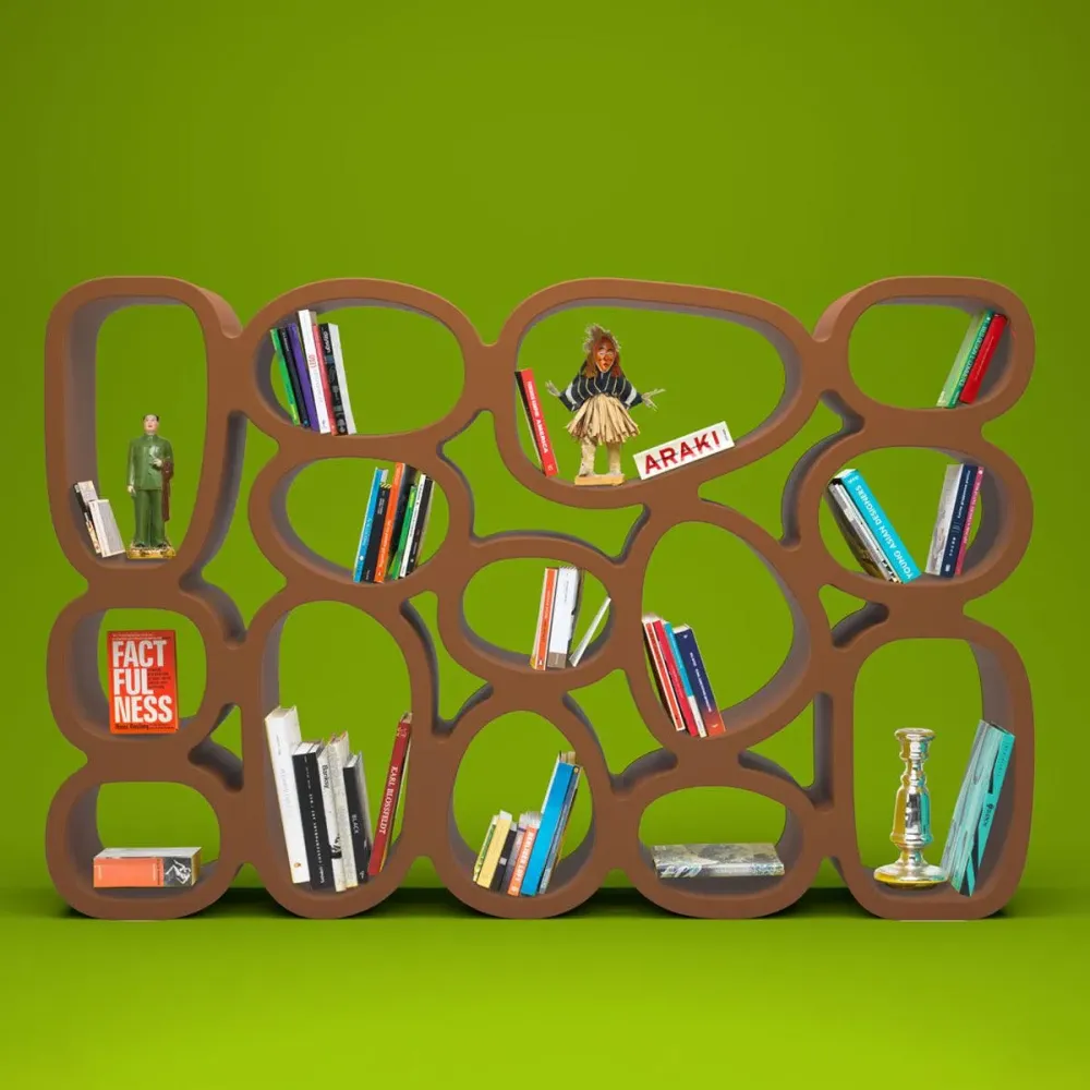KOIBUCHI Bücherregal Terrakotta