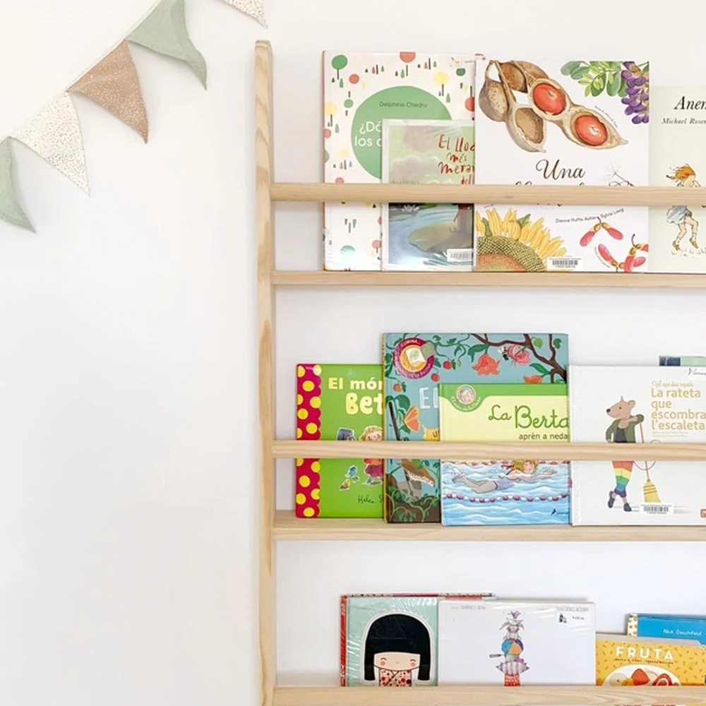 Montessori Bücherregal Scandi
