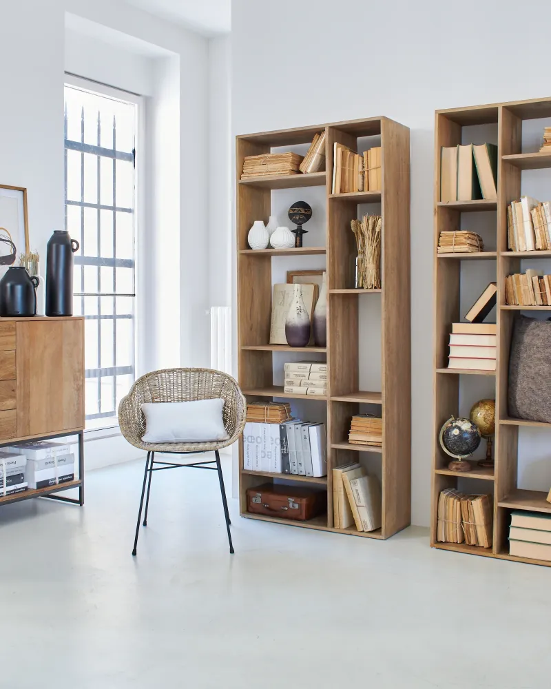 Skyline 80 cm modulares Bücherregal aus Holz