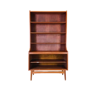 Vintage Mid Century Bücherregal Teak danish design 1960 Johannes Sorth