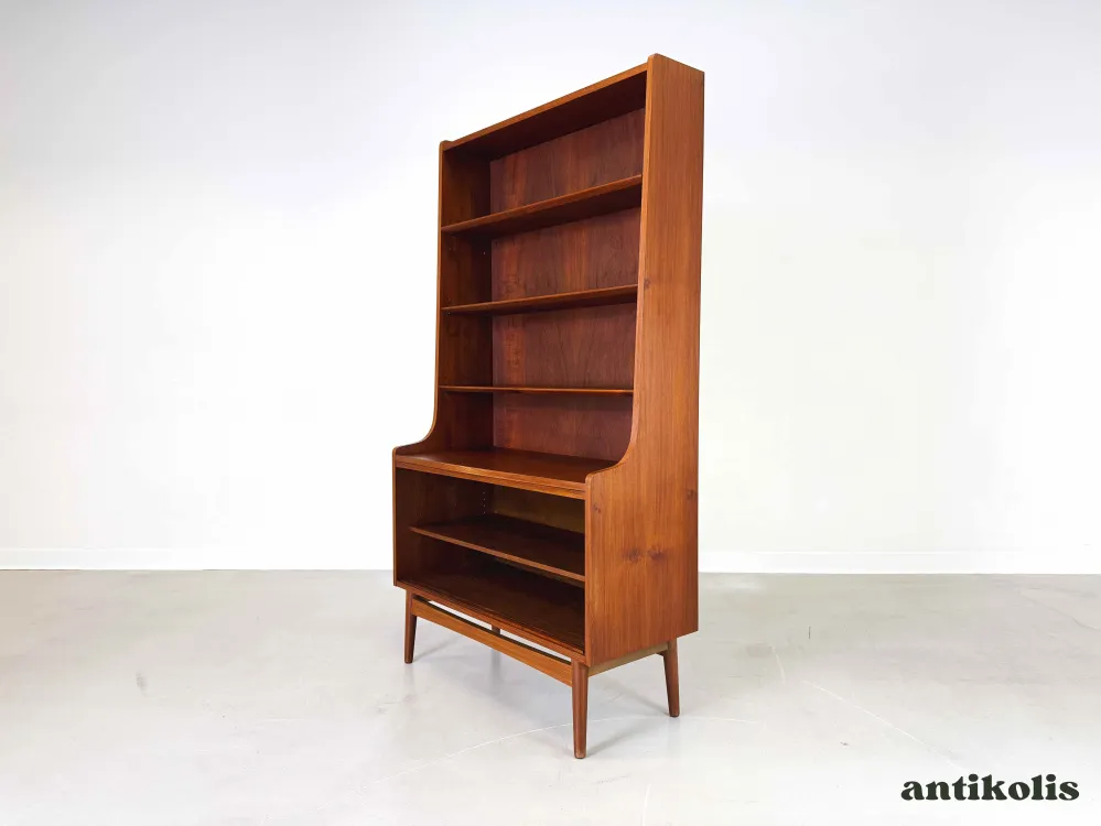Vintage Mid Century Bücherregal Teak danish design 1960 Johannes Sorth