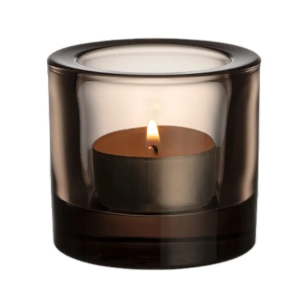 Iittala Teelichthalter Kivi, Leinen