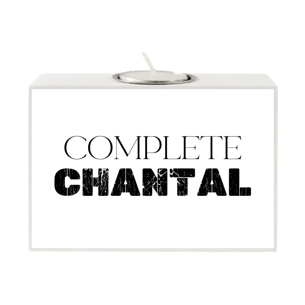 Motiv-Teelichthalter: Textmotiv 9 • 13x9x5 cm (personalisierbare Teelichthalter)