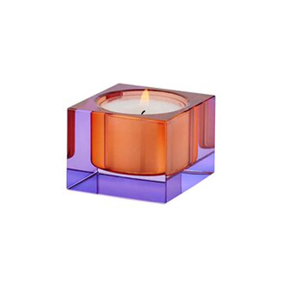 Teelichthalter SARI XS lila, orange
