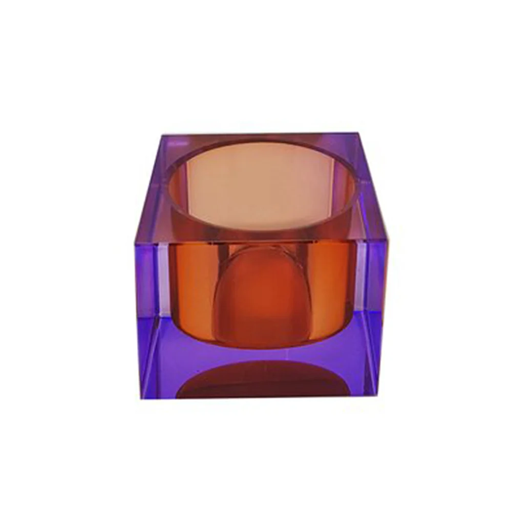 Teelichthalter SARI XS lila, orange