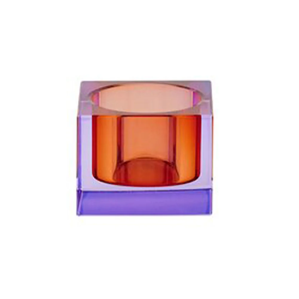 Teelichthalter SARI XS lila, orange