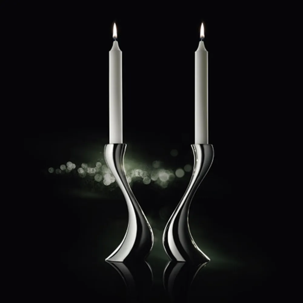 Georg Jensen - Cobra Bodenkerzenleuchter