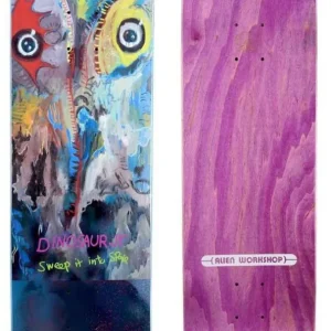 Alien Workshop X Dinosaur Junior Sweep It Into Space 8.25 Deck