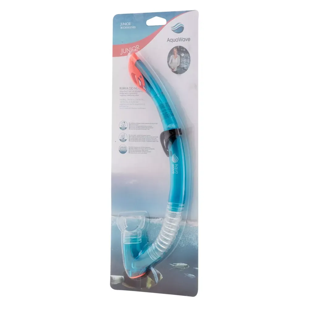 AquaWave Oxy Schnorchel Junior Blau/Orange