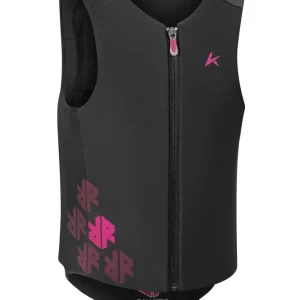 Ballistic Flex Fit Pro Junior Ballistic Weste mit Rückenprotektor Black/Pink 128