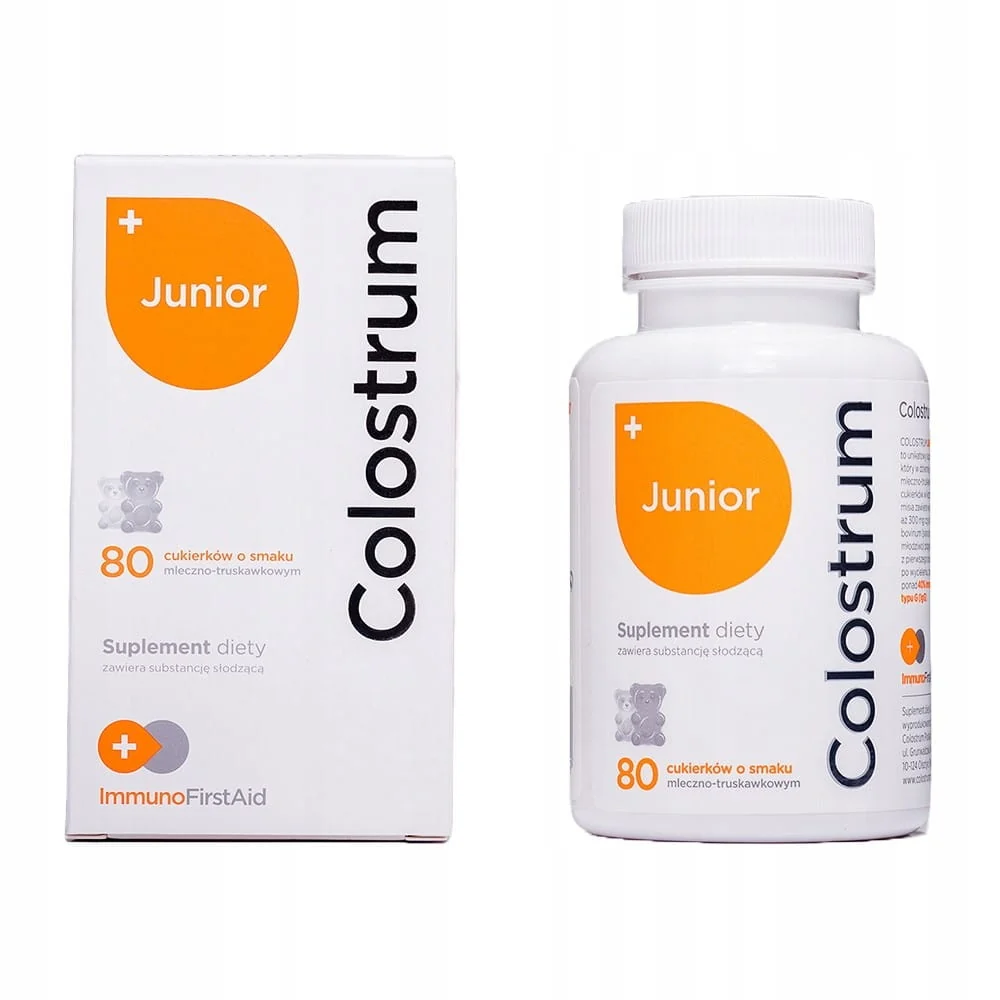 Colostrum Pologne Colostrum Junior Pro 80 Bonbons