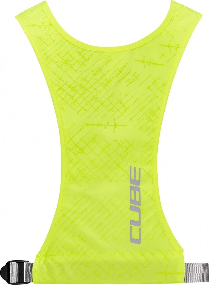 CUBE JUNIOR Safety Weste Standard yellow