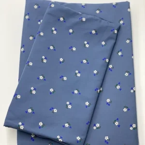 ESS - ORGANIC Danebedlinen Junior Grey Blue MINIFLOWER