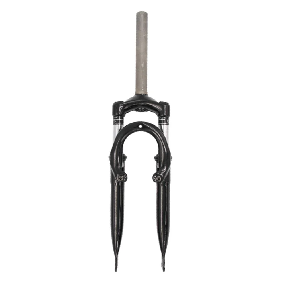 Forcella Ammortizzata Molla 24 Junior M-25 MTB Disco+V-Brake Nero