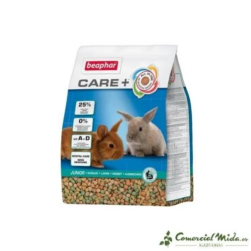 Futter BEAPHAR Care + für Junior Rabbit 1,5 Kg