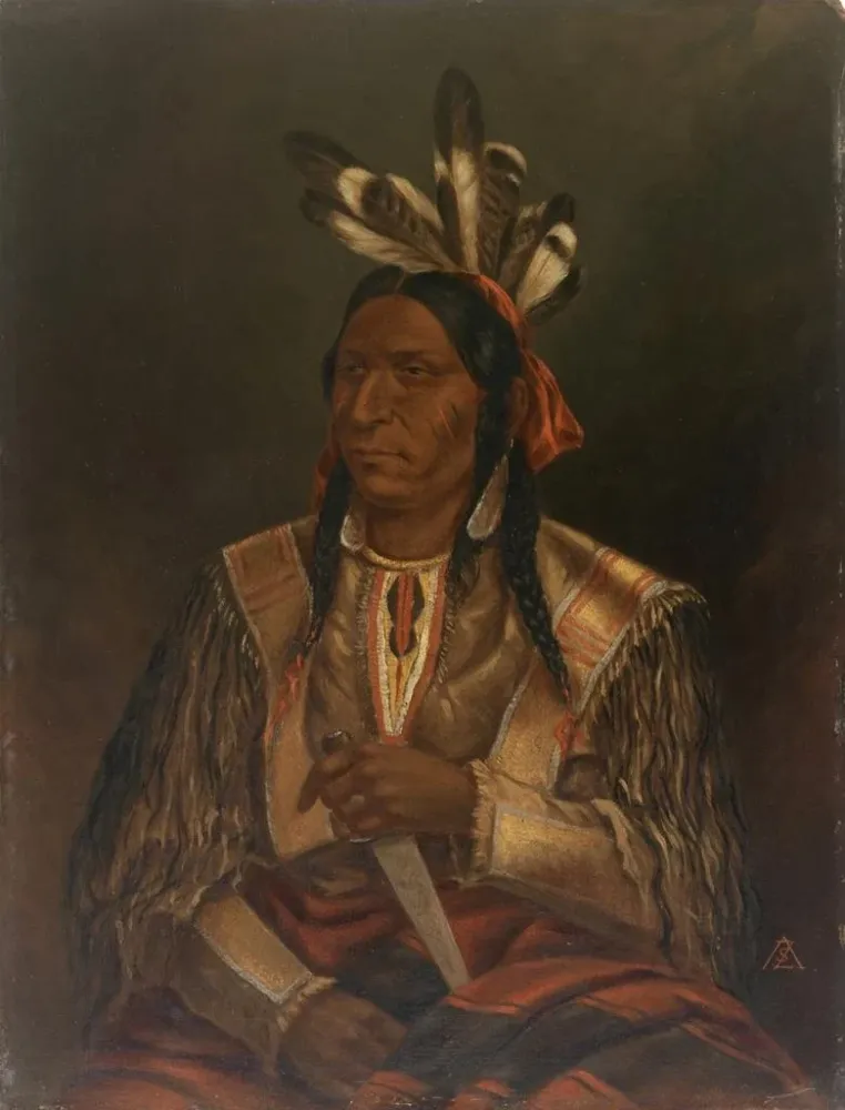 Gemälde Keokuk der wachsame Fuchs Junior - Antonio Zeno Shindler | Kunstdruck