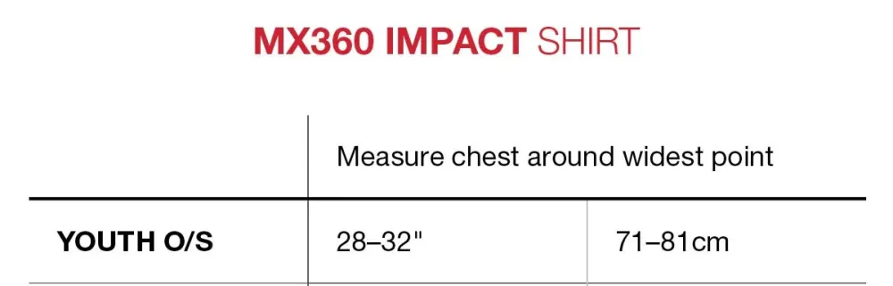 G-FORM MX360 IMPACT Junior Proetcion Weste Schwarz