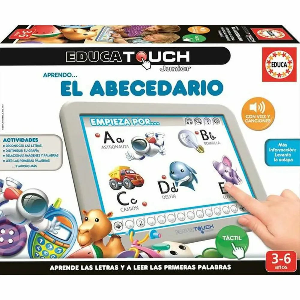 Gioco Educativo El Abecedario Educa Touch Junior (ES)