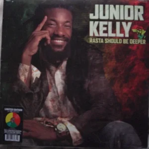 Junior Kelly – Rasta Should Be Deeper Vinyl, LP, Album, Limited Edt Tri-Colored