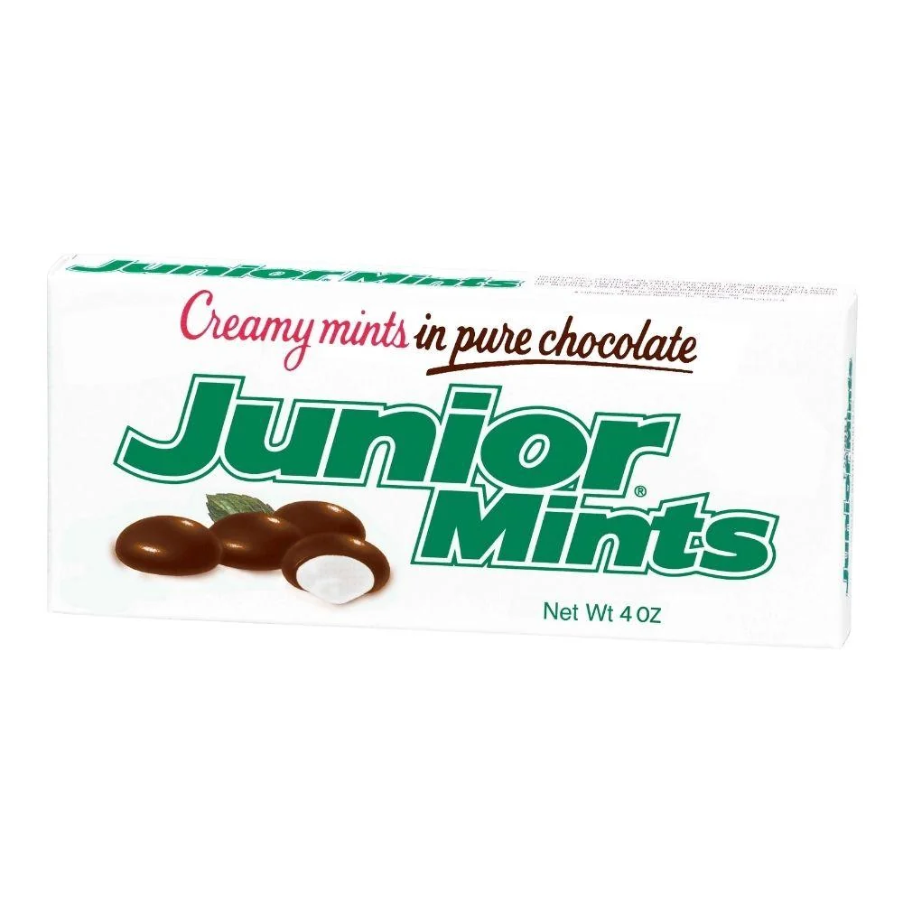 Junior Mints, Schokoladenminzbonbons 52g