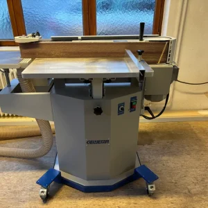 Kantenschleifmaschine Rehnen R1 Junior mit Fahrwerk