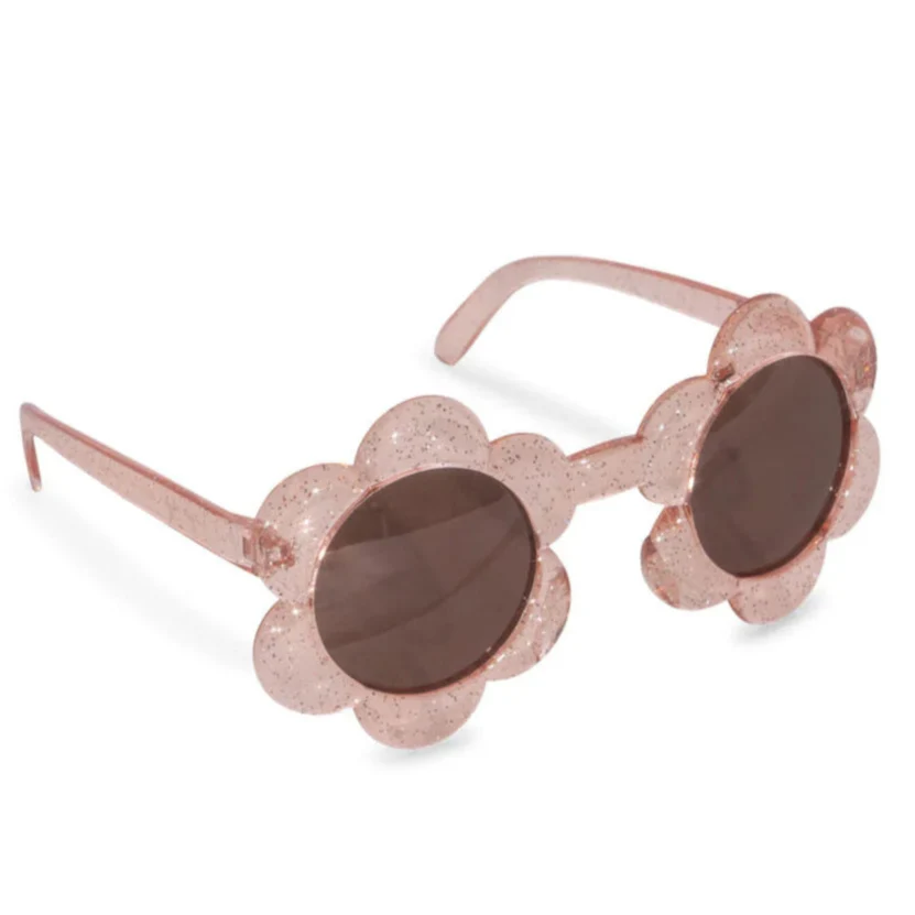 Konges Slojd - Sonnenbrille - Junior Flower - Glitter Rose - (5 - 10 Jahre)