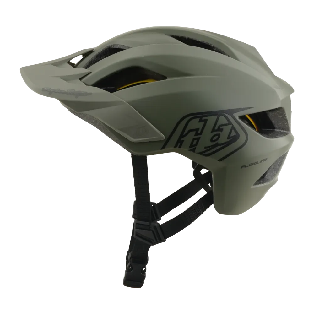 MTB-Helm TROY LEE DESIGNS FLOWLINE POINT MIPS Junior Khaki
