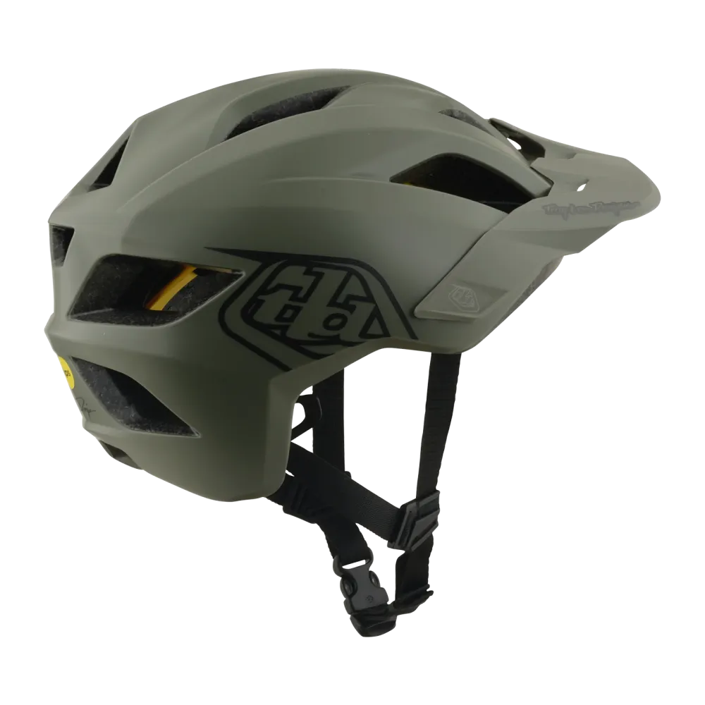 MTB-Helm TROY LEE DESIGNS FLOWLINE POINT MIPS Junior Khaki