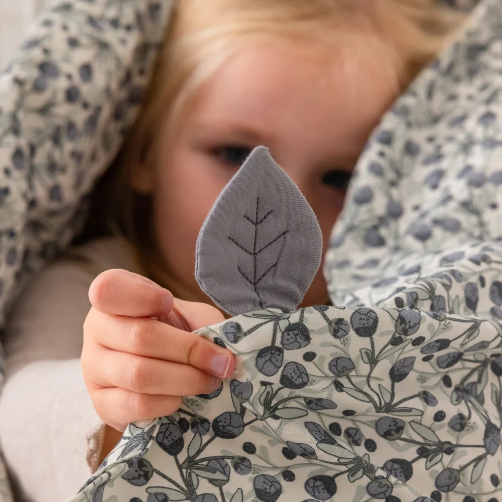 Percale Junior Bettwäsche (DE maßen) - Sebra Sleep - Blue olive