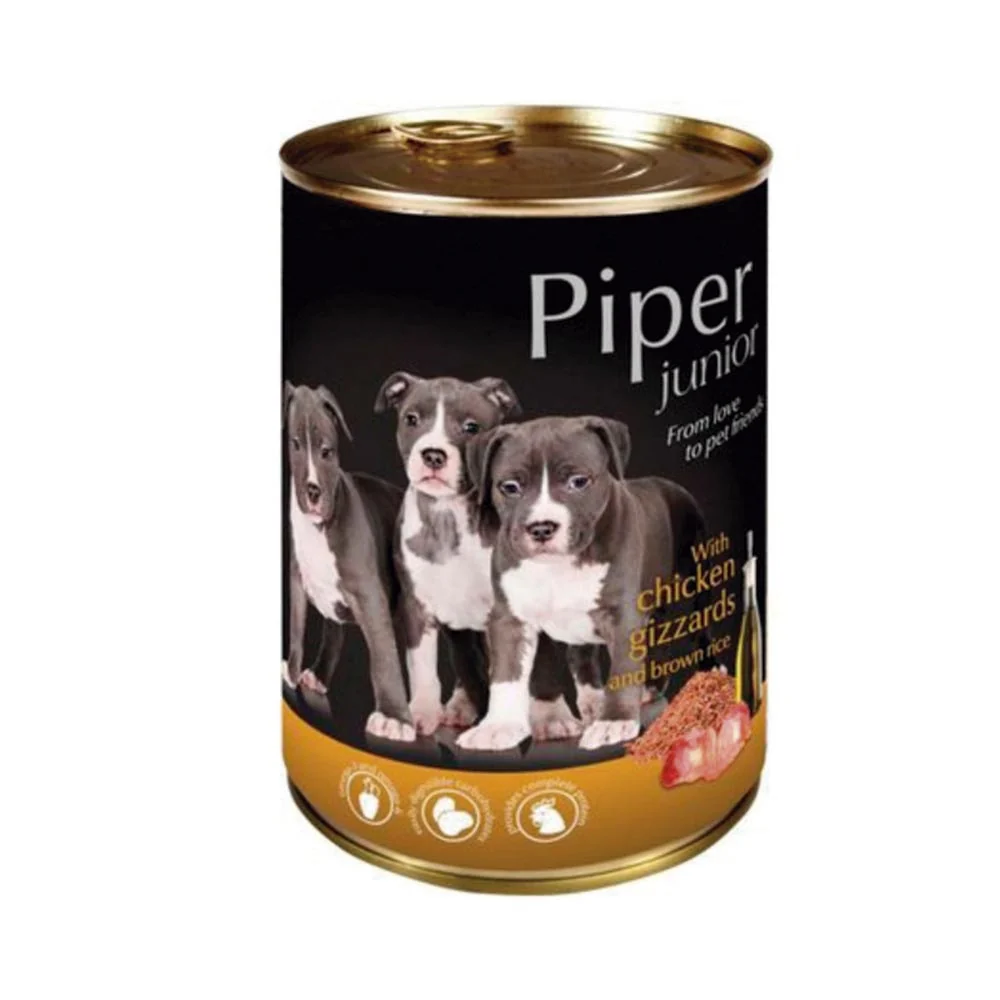 PIPER JUNIOR HÜHNERMAGEN BRAUNER REIS