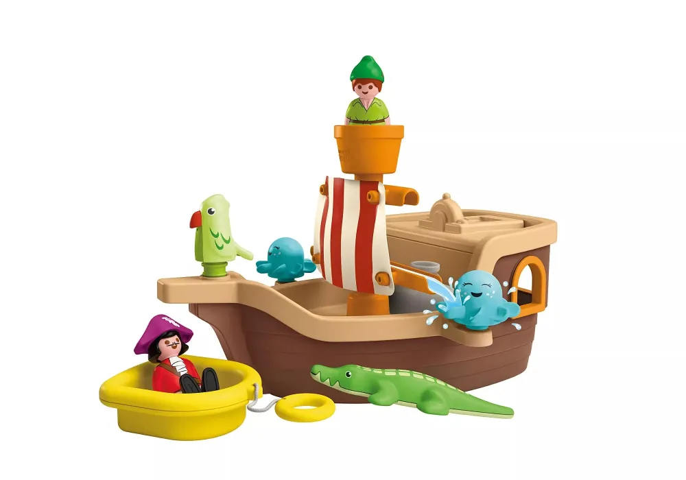 PLAYMOBIL 71769 Junior Aqua & Disney: Peter Pans Piratenschiff